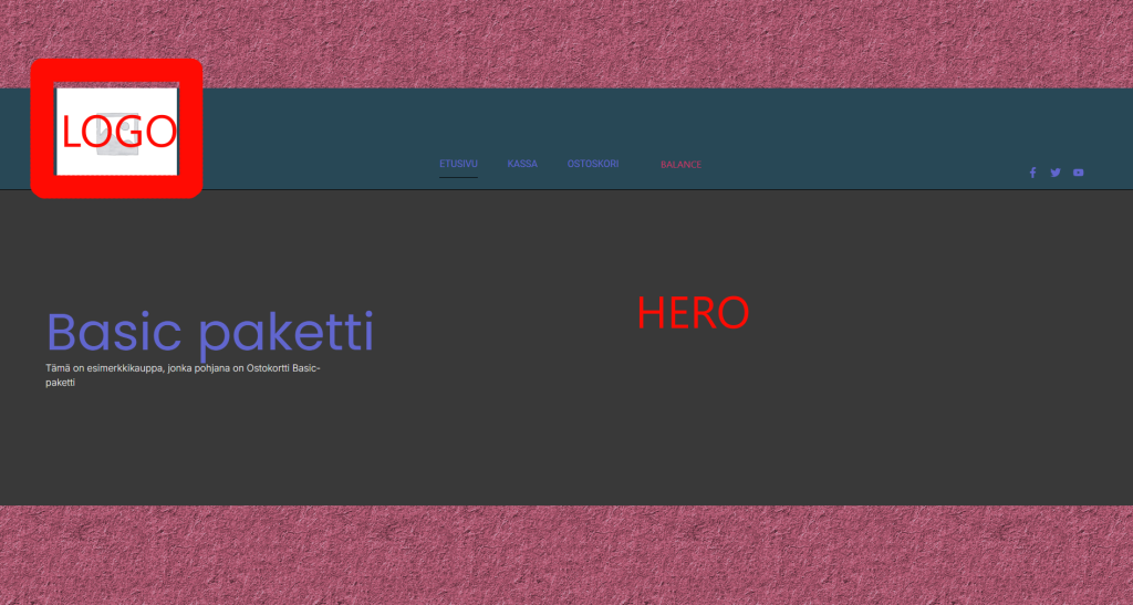 Hero ja logo